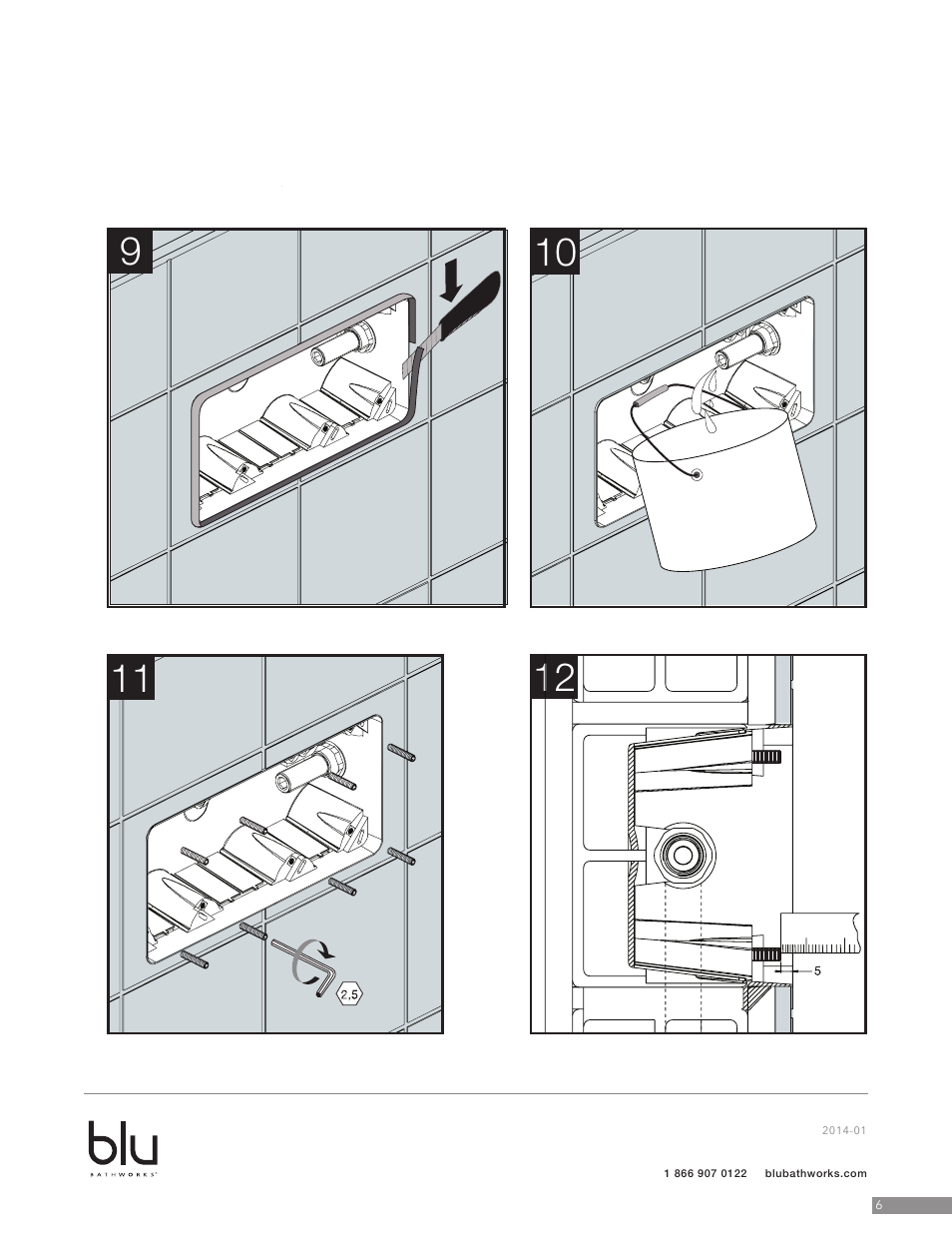 Blu Bathworks TE780 User Manual | Page 7 / 12