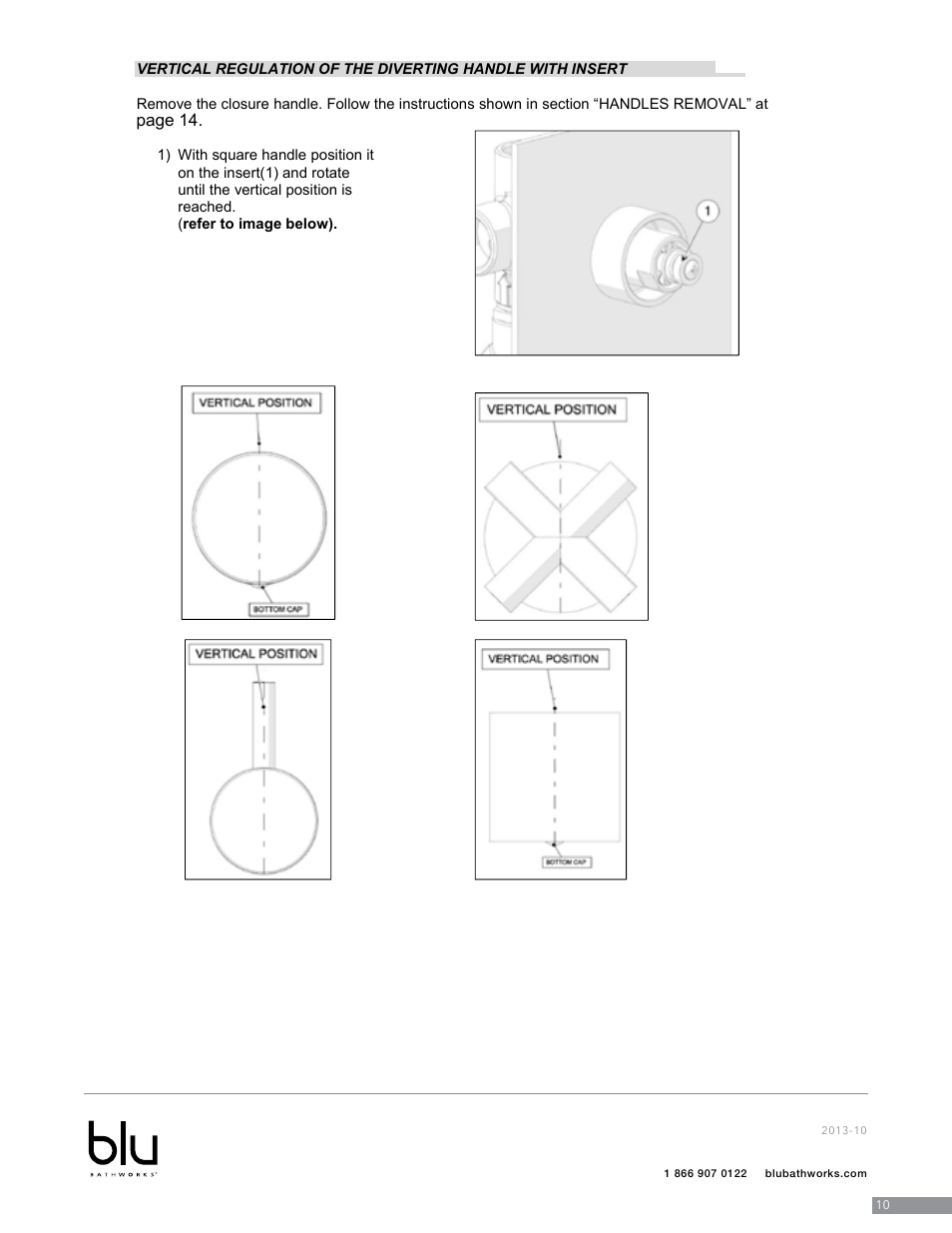 Page 14 | Blu Bathworks TSP922 User Manual | Page 11 / 28