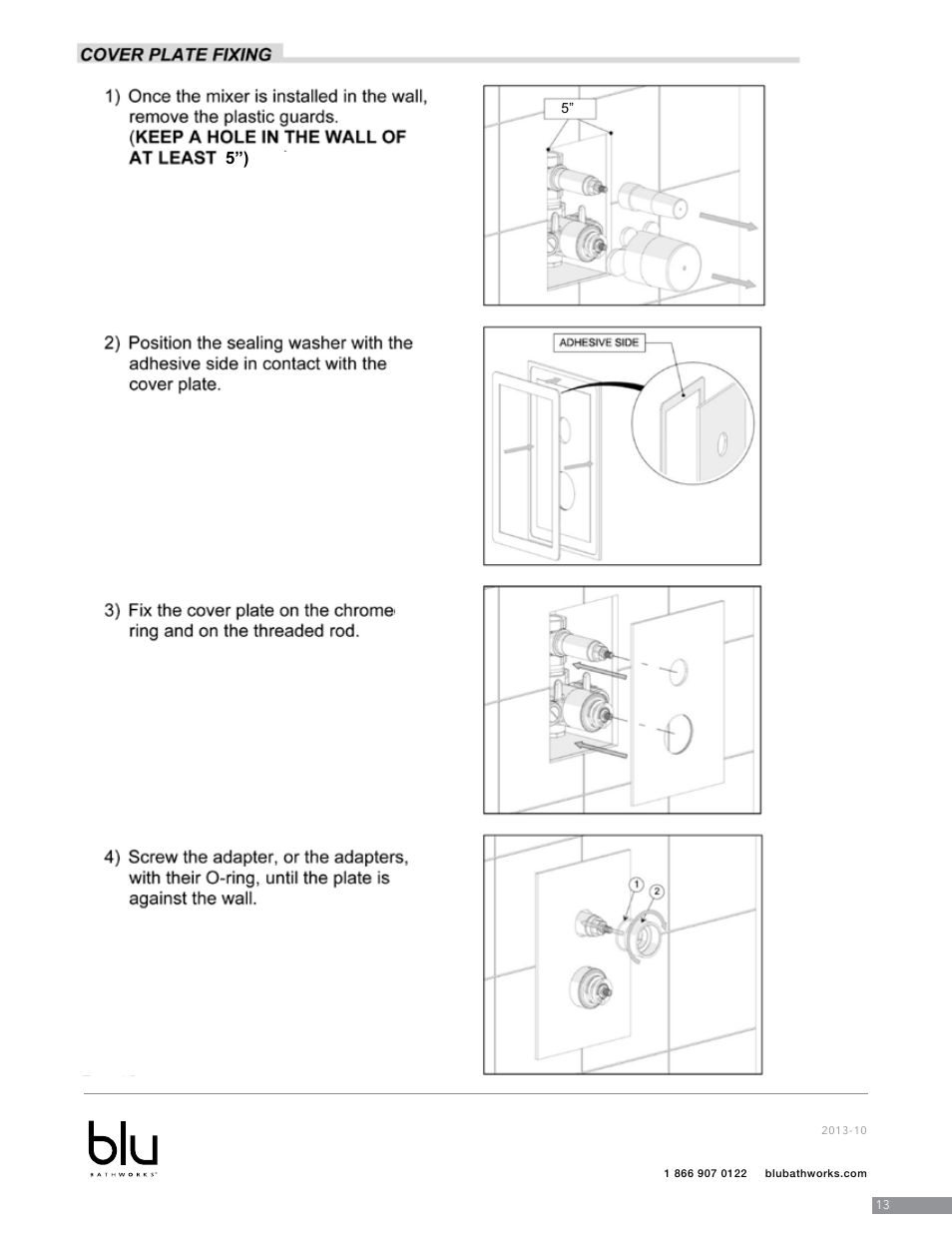 Blu Bathworks TSP922 User Manual | Page 14 / 28
