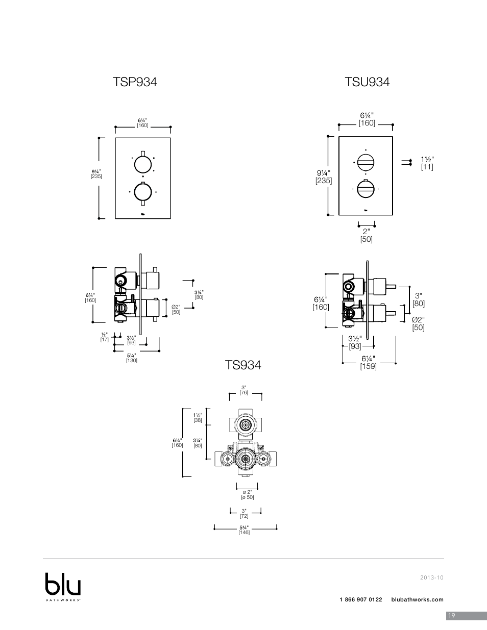 Blu Bathworks TSP922 User Manual | Page 20 / 28