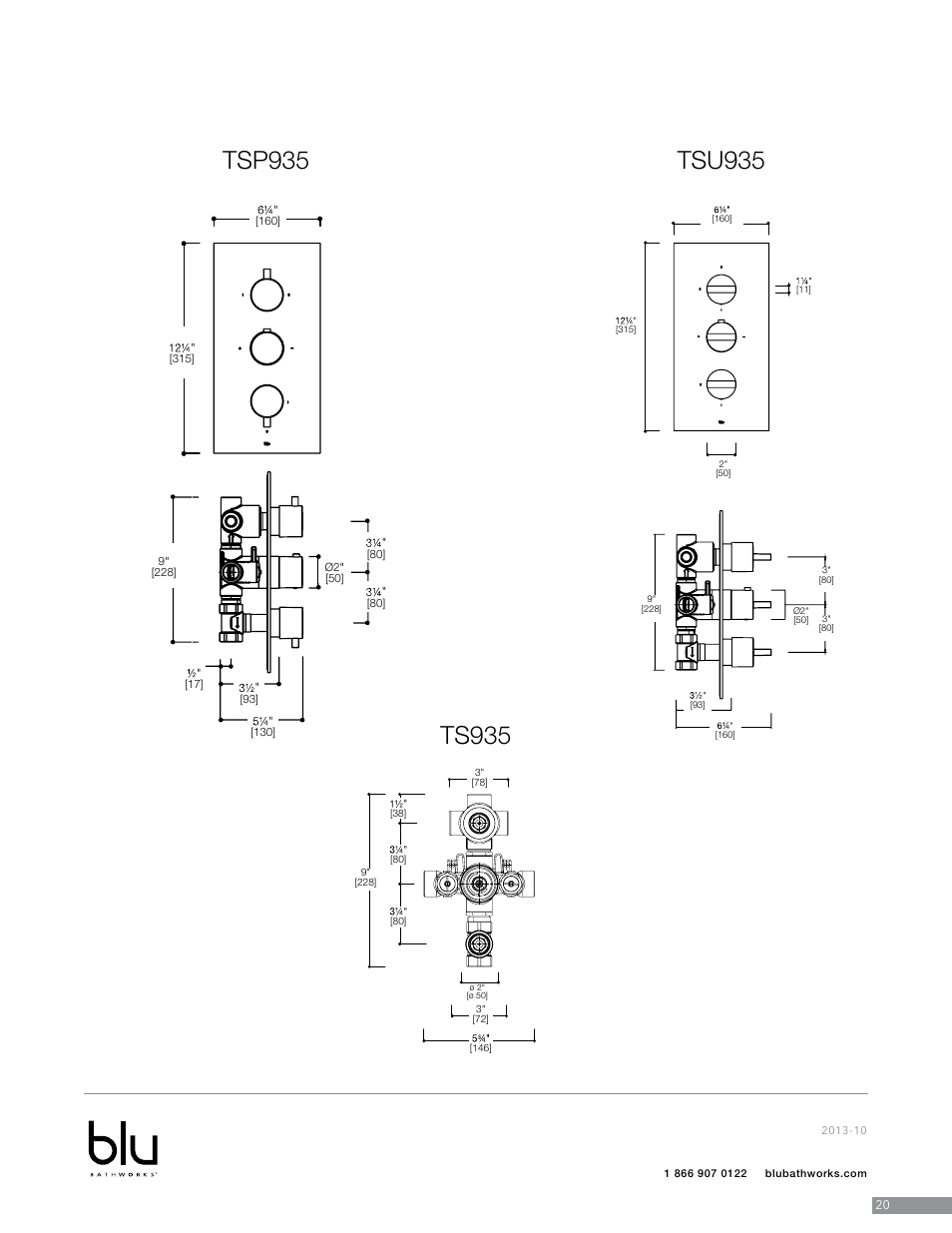 Blu Bathworks TSP922 User Manual | Page 21 / 28