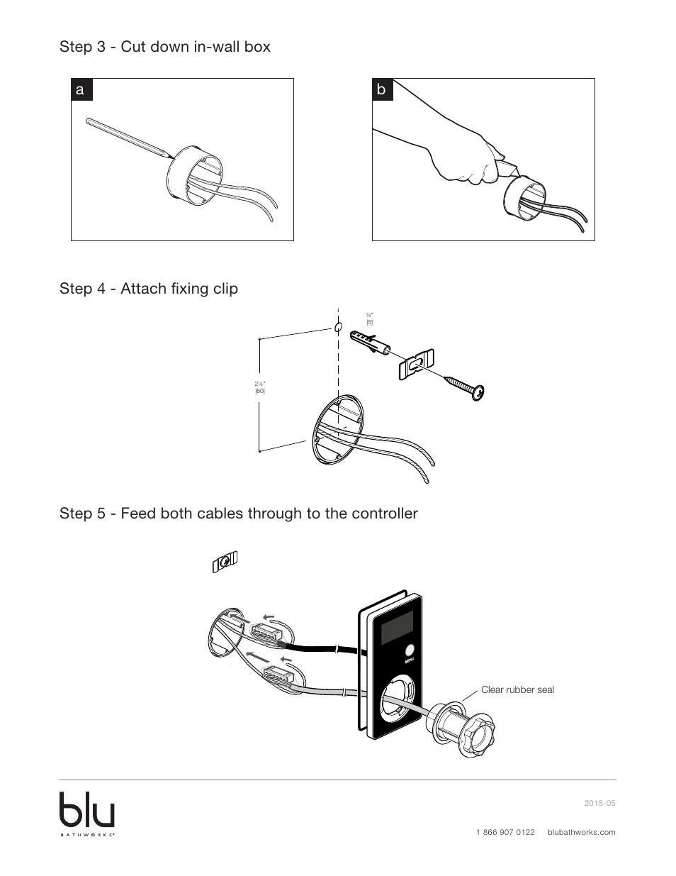 Blu Bathworks TEE300 User Manual | Page 4 / 15