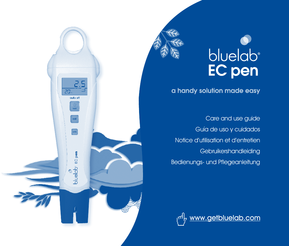 Bluelab EC Pen User Manual | 7 pages