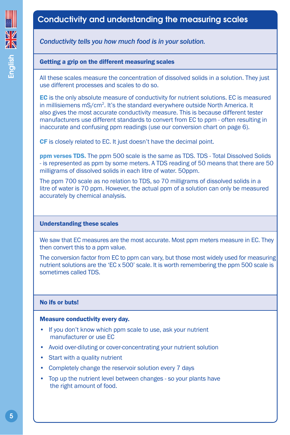 Bluelab Commercial Truncheon Meter User Manual | Page 5 / 8