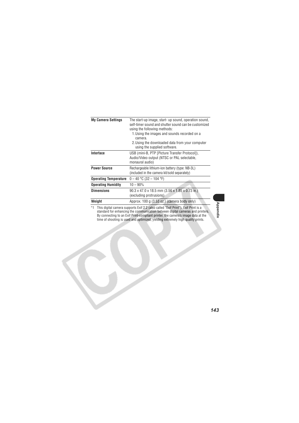 Canon CDI-E154-010 User Manual | Page 145 / 163