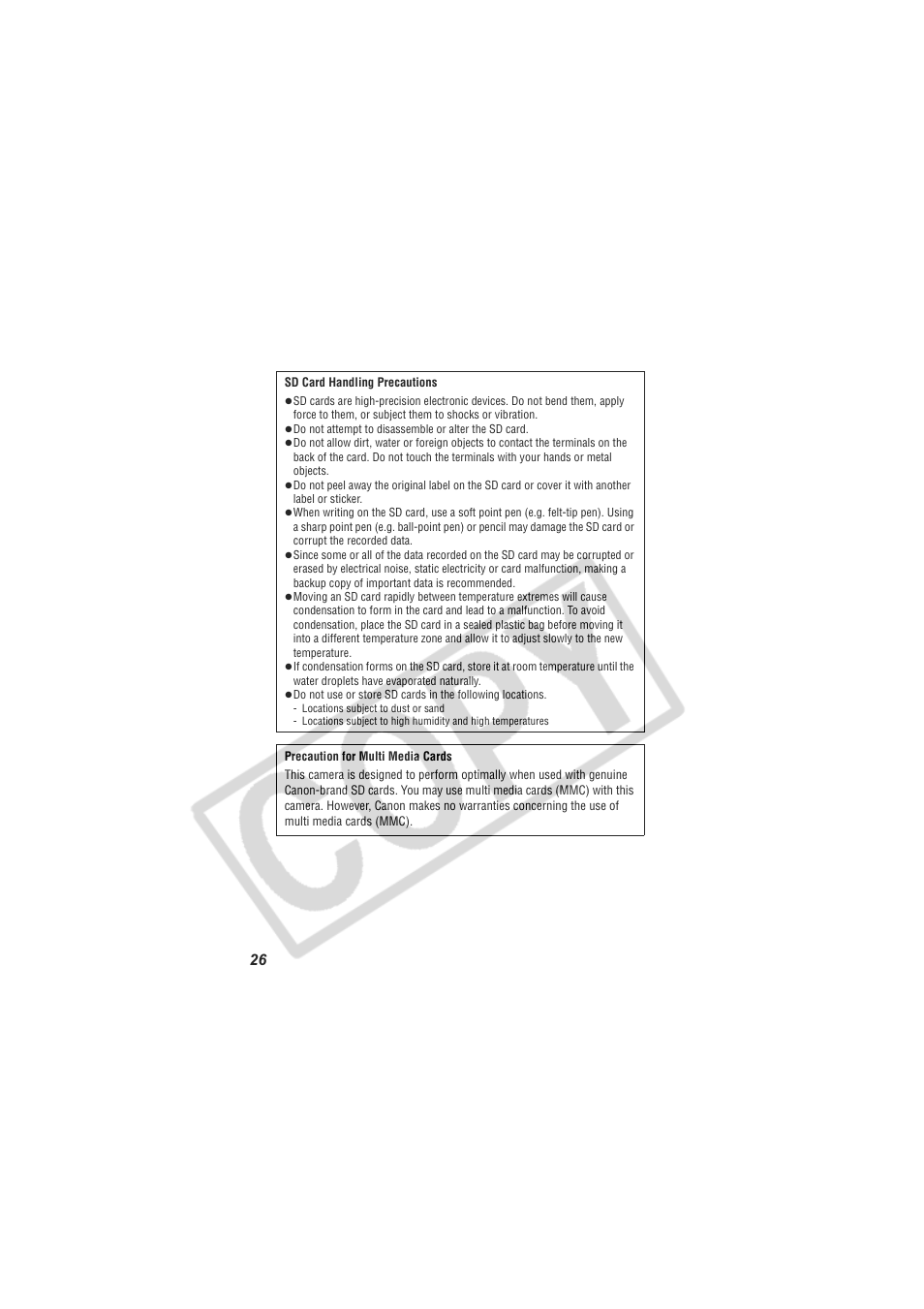 Canon CDI-E154-010 User Manual | Page 28 / 163