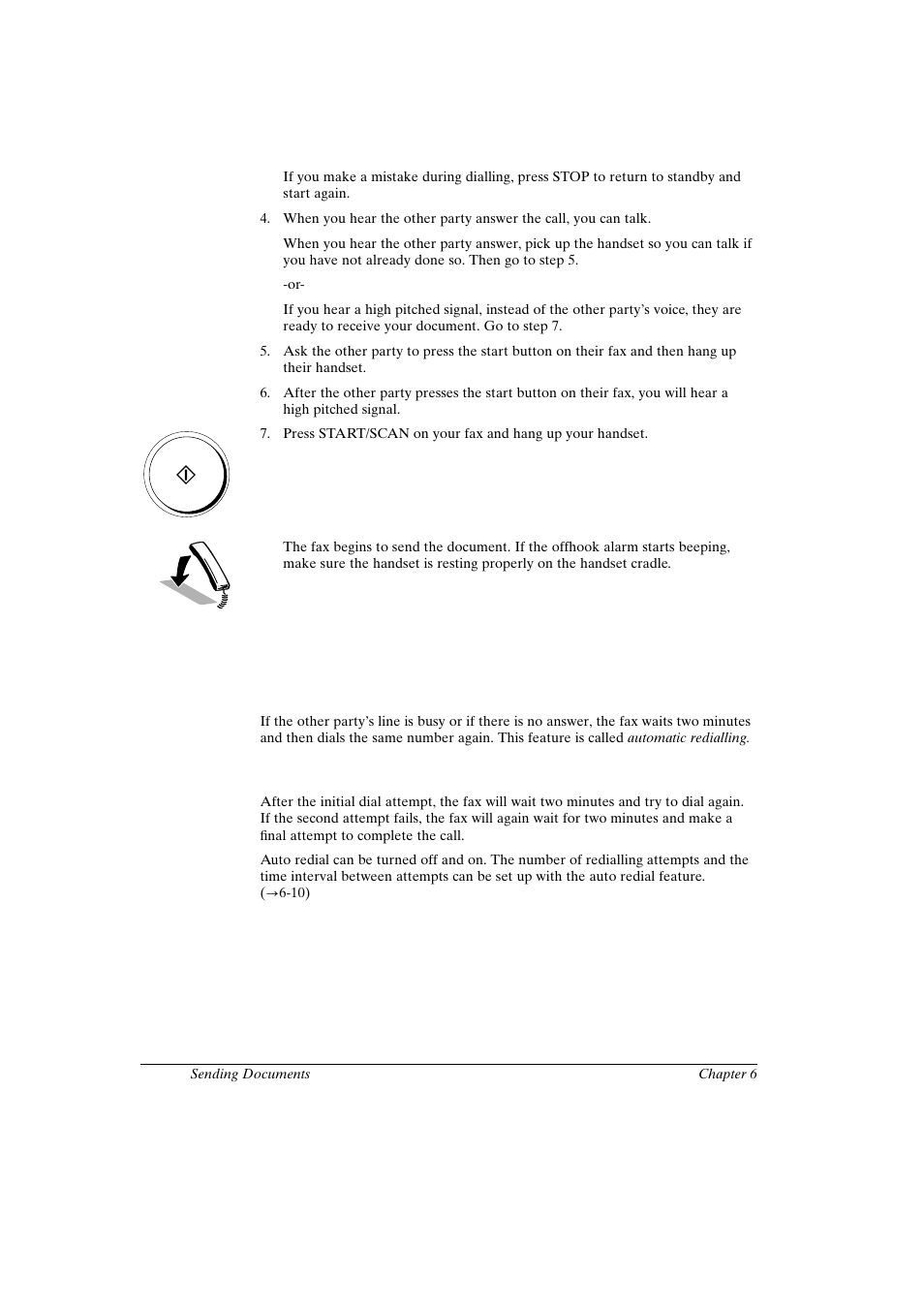 Re-dialling when the line is busy, What is automatic redialling | Canon FAX-L800 User Manual | Page 118 / 370