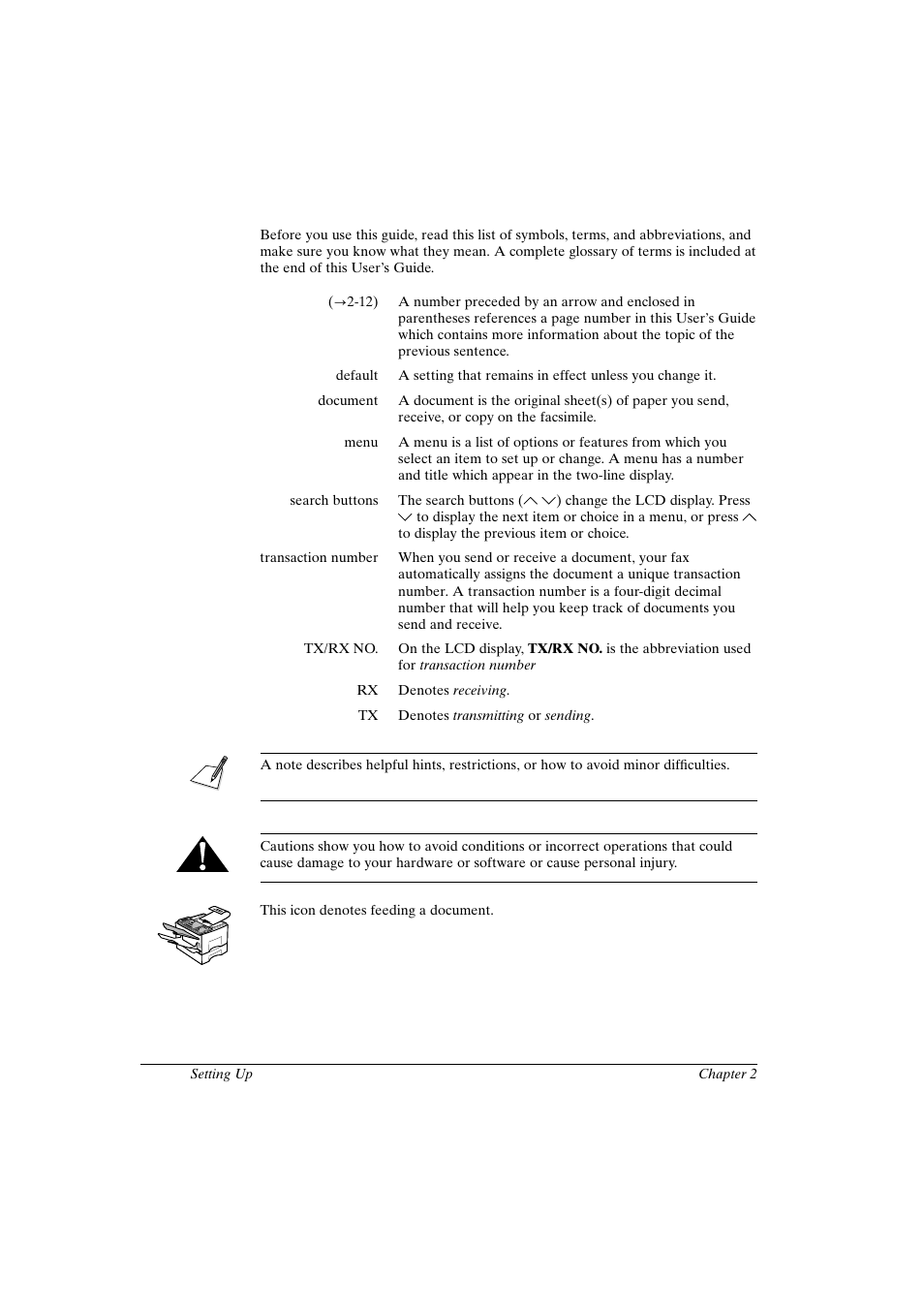 How to use this guide | Canon FAX-L800 User Manual | Page 16 / 370