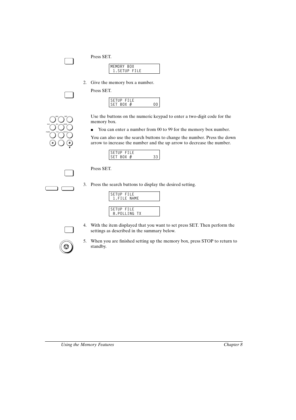 Canon fax-l800 user’s guide english | Canon FAX-L800 User Manual | Page 162 / 370