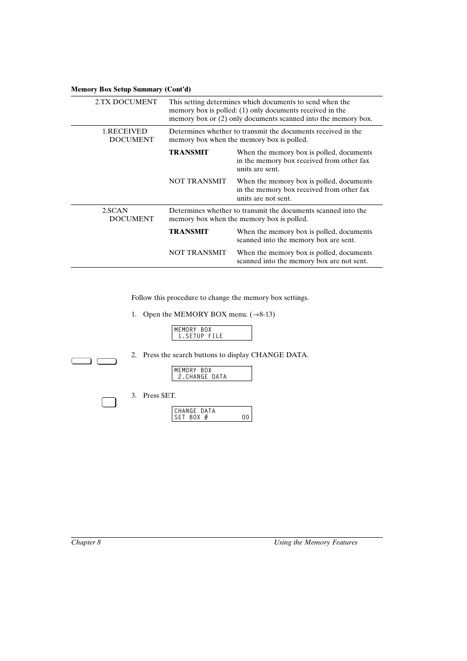 Canon FAX-L800 User Manual | Page 167 / 370