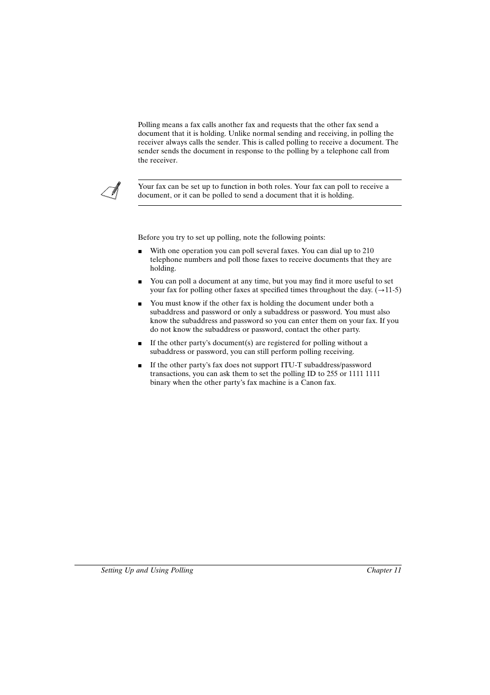 What’s polling, Before you use polling receiving | Canon FAX-L800 User Manual | Page 200 / 370