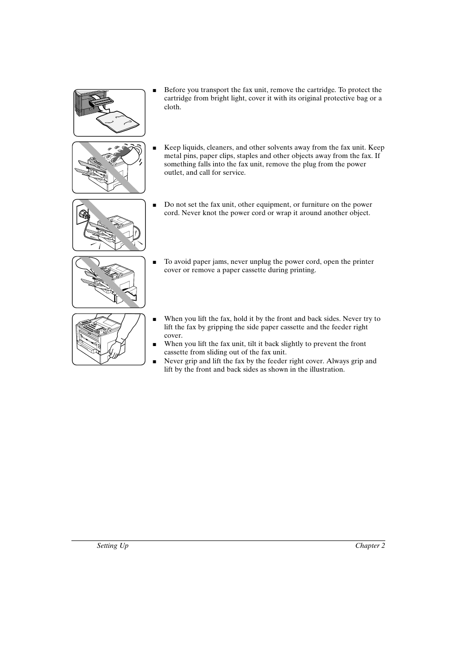 Canon FAX-L800 User Manual | Page 22 / 370