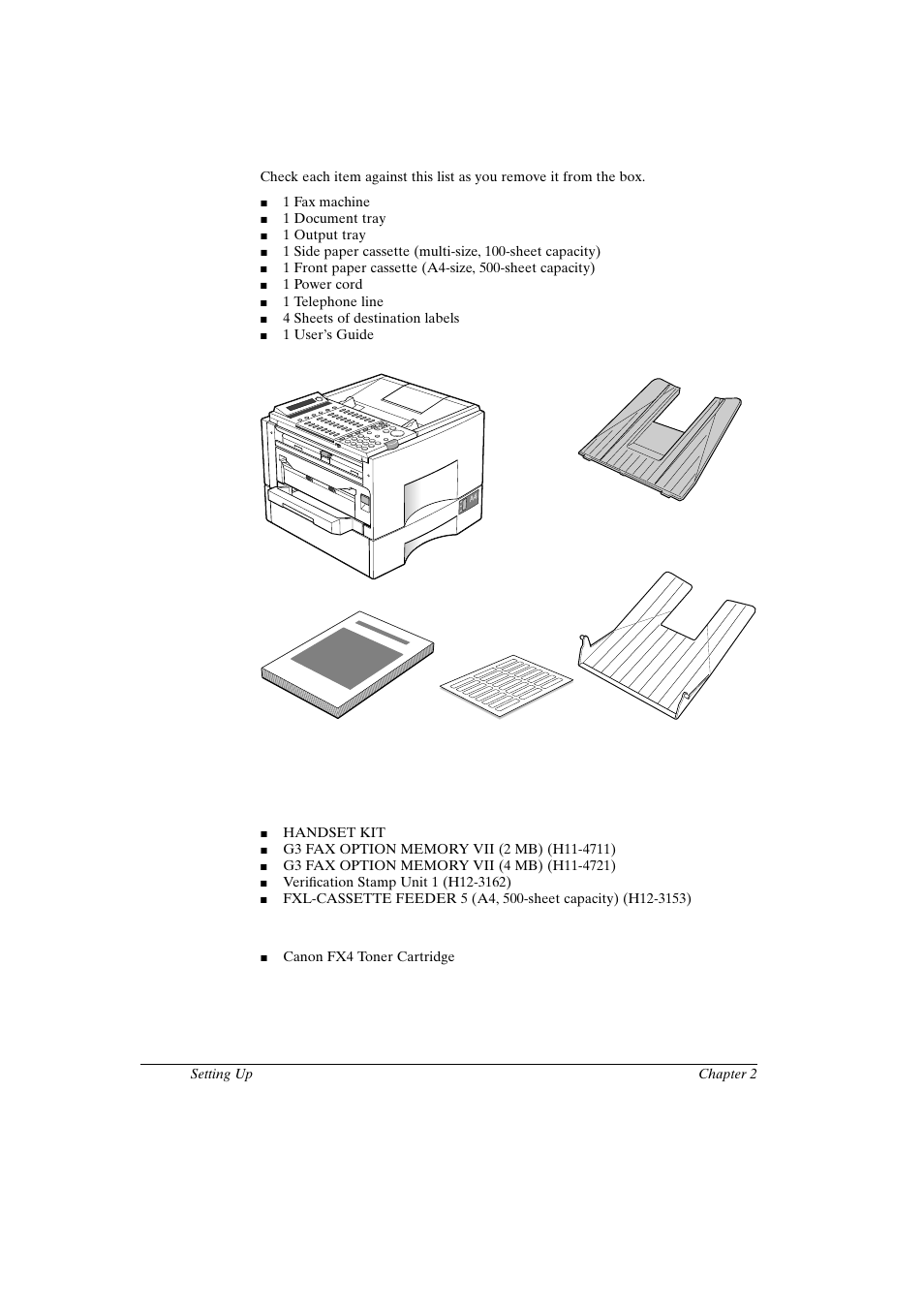 Canon FAX-L800 User Manual | Page 24 / 370