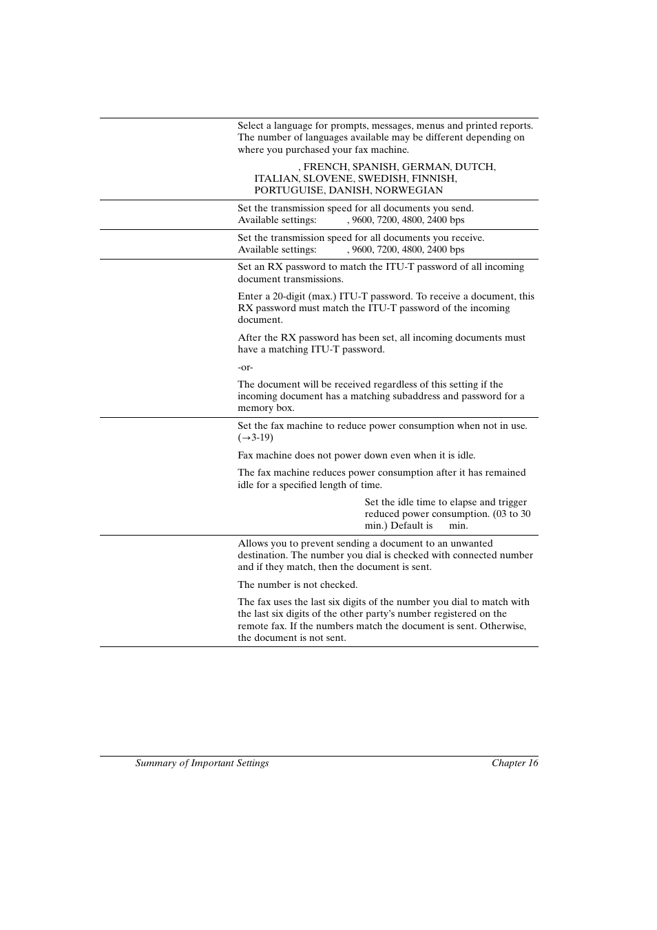 Canon FAX-L800 User Manual | Page 334 / 370