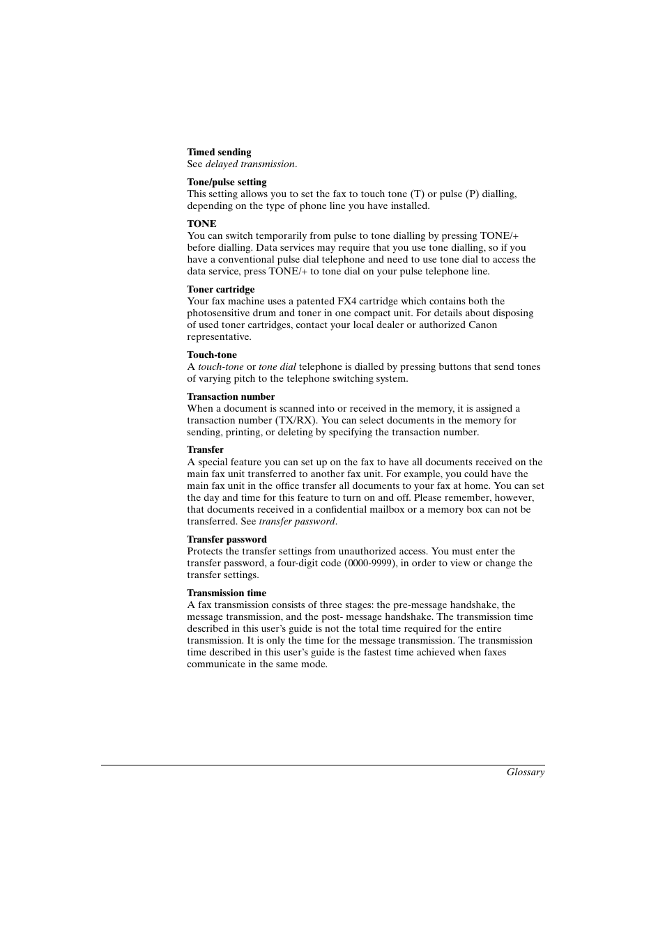 Canon FAX-L800 User Manual | Page 358 / 370