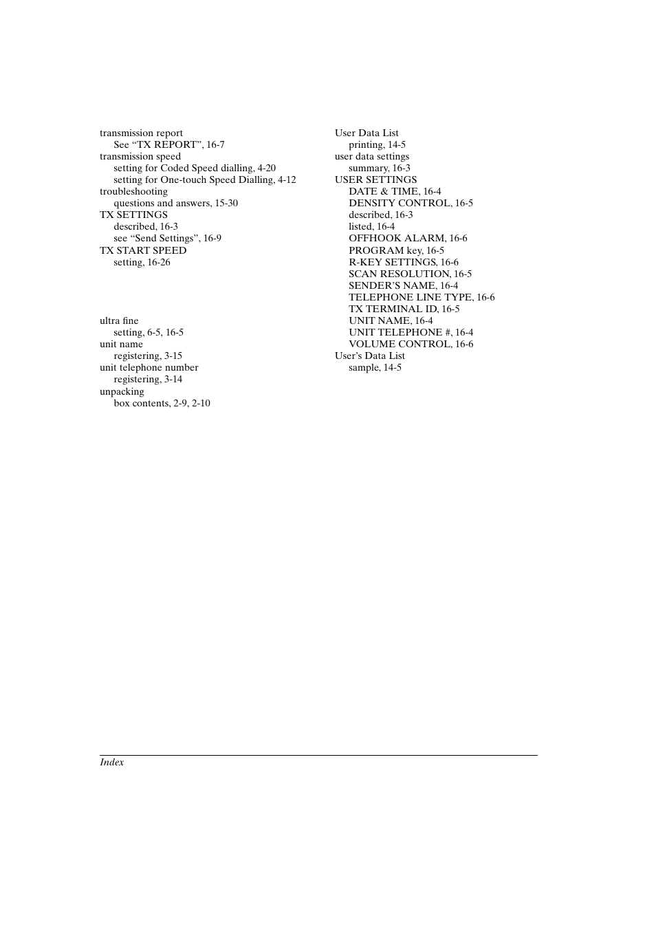 Canon FAX-L800 User Manual | Page 369 / 370