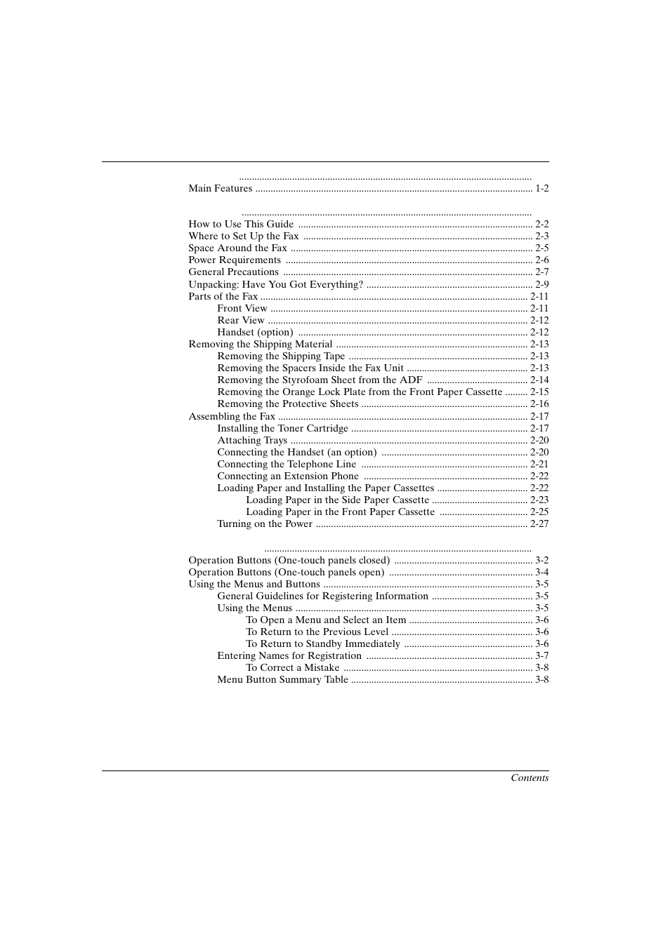 Canon FAX-L800 User Manual | Page 4 / 370