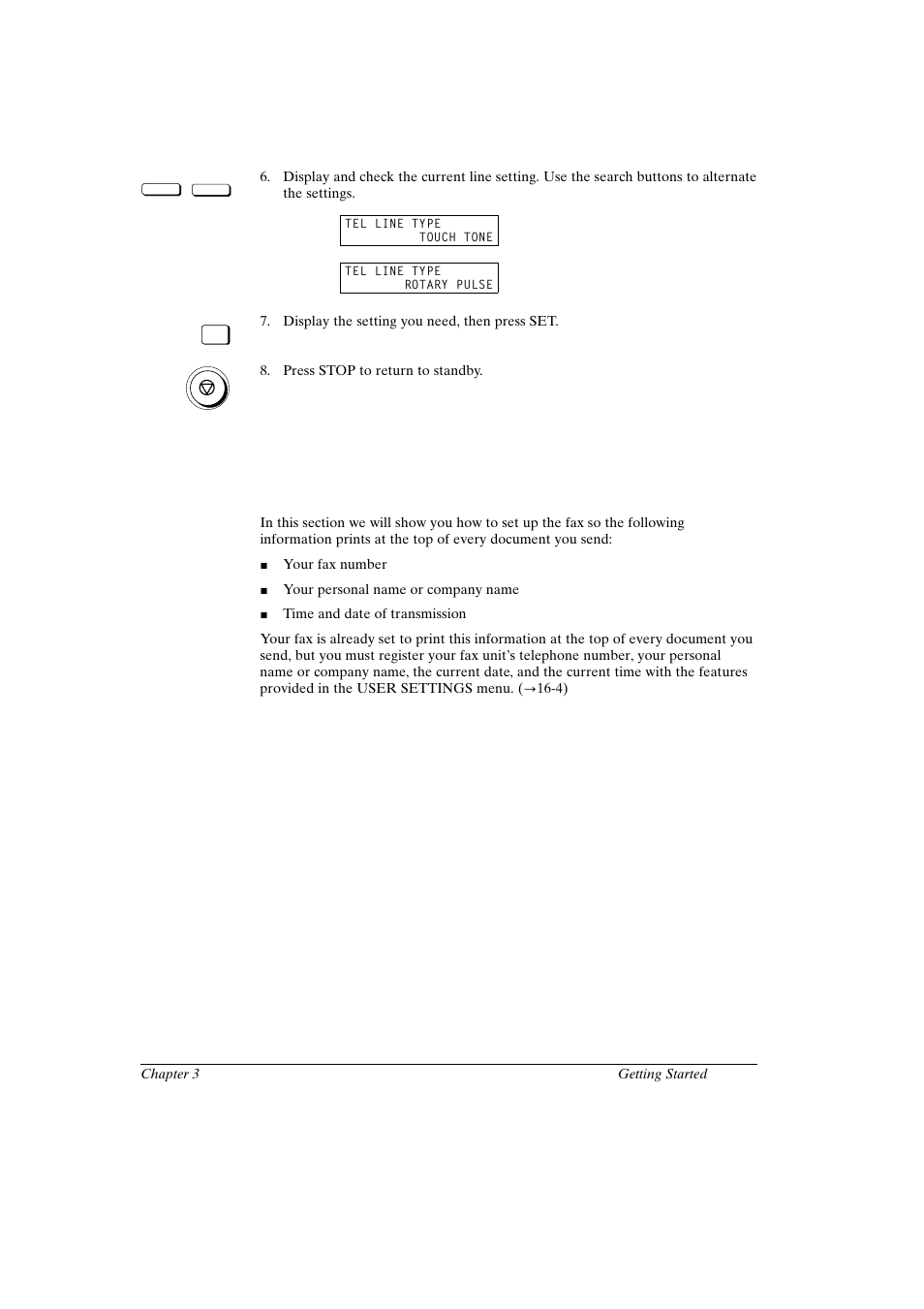 Registering required sender information | Canon FAX-L800 User Manual | Page 53 / 370