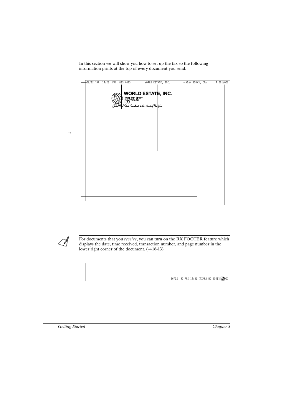 What is sender information, Canon fax-l800 user’s guide english | Canon FAX-L800 User Manual | Page 54 / 370