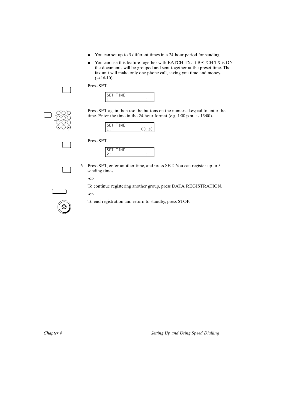 Canon fax-l800 user’s guide english, Press set | Canon FAX-L800 User Manual | Page 89 / 370