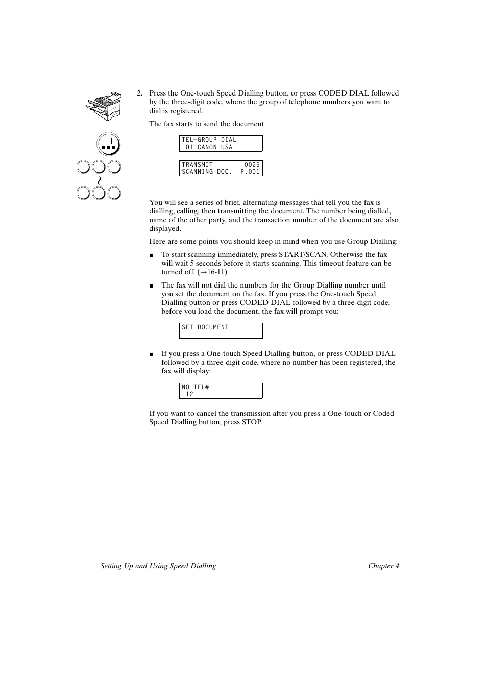 Canon FAX-L800 User Manual | Page 94 / 370