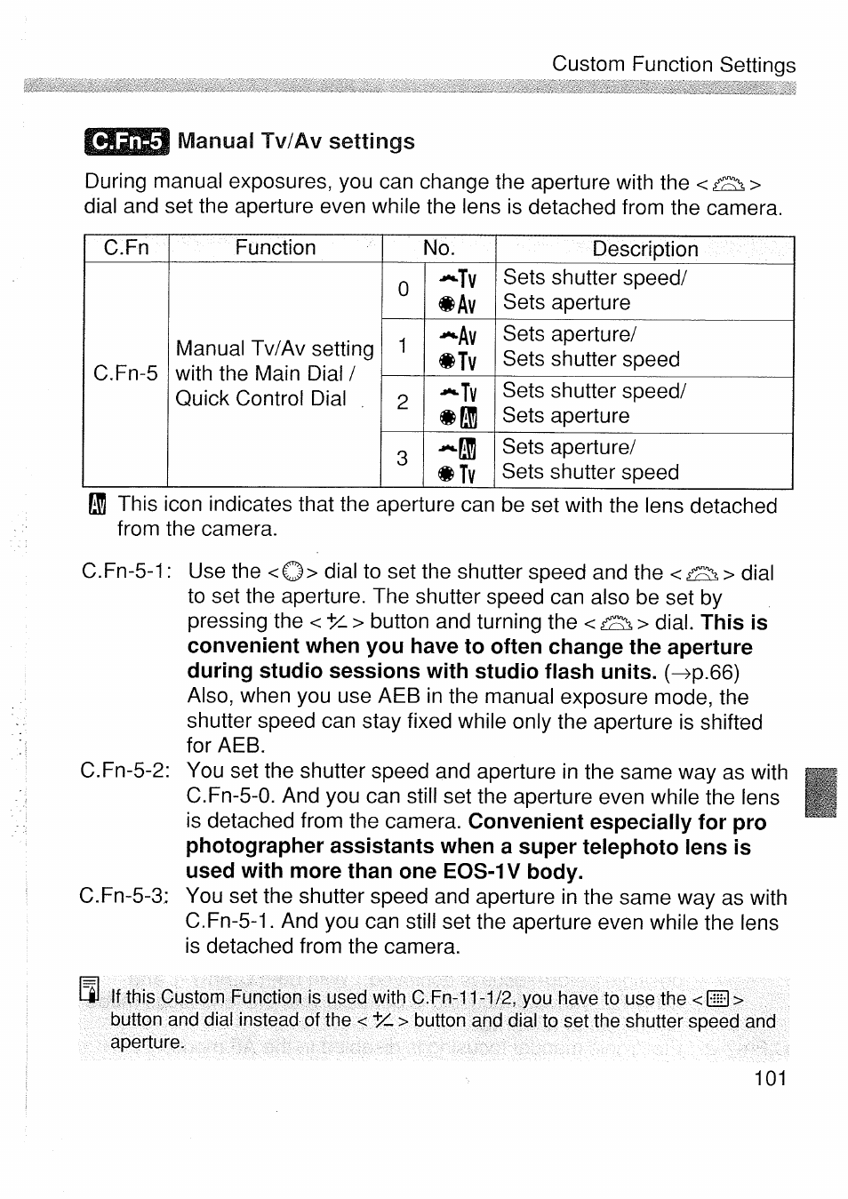 Canon EOS 1 V HS User Manual | Page 103 / 143
