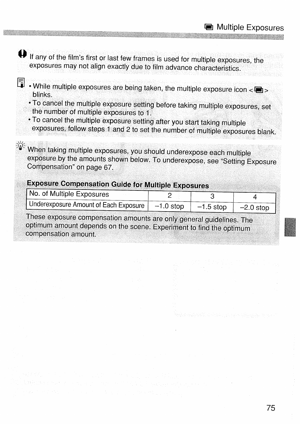 Canon EOS 1 V HS User Manual | Page 75 / 143
