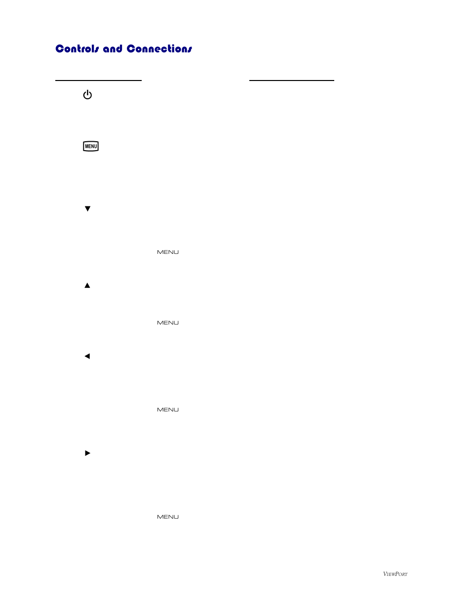 Controls and connections | Boland Communications d Series User Manual | Page 6 / 12