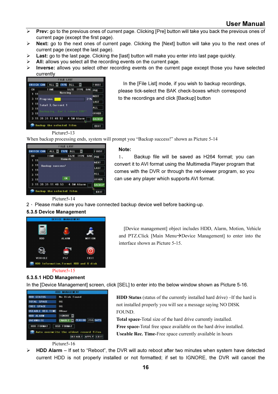 User manual | Bolide SVR9000s MO User Manual | Page 19 / 34