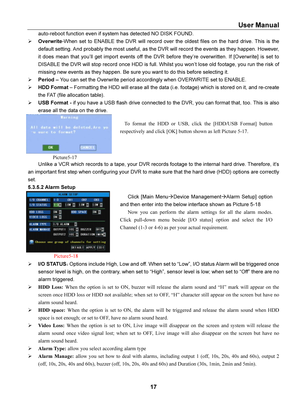 User manual | Bolide SVR9000s MO User Manual | Page 20 / 34