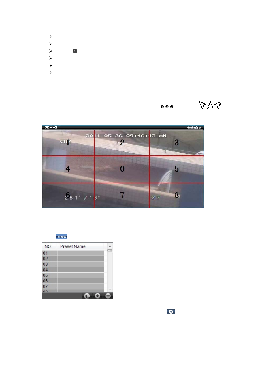 1 preset point set | Bolide Dvr Client User Manual | Page 22 / 45