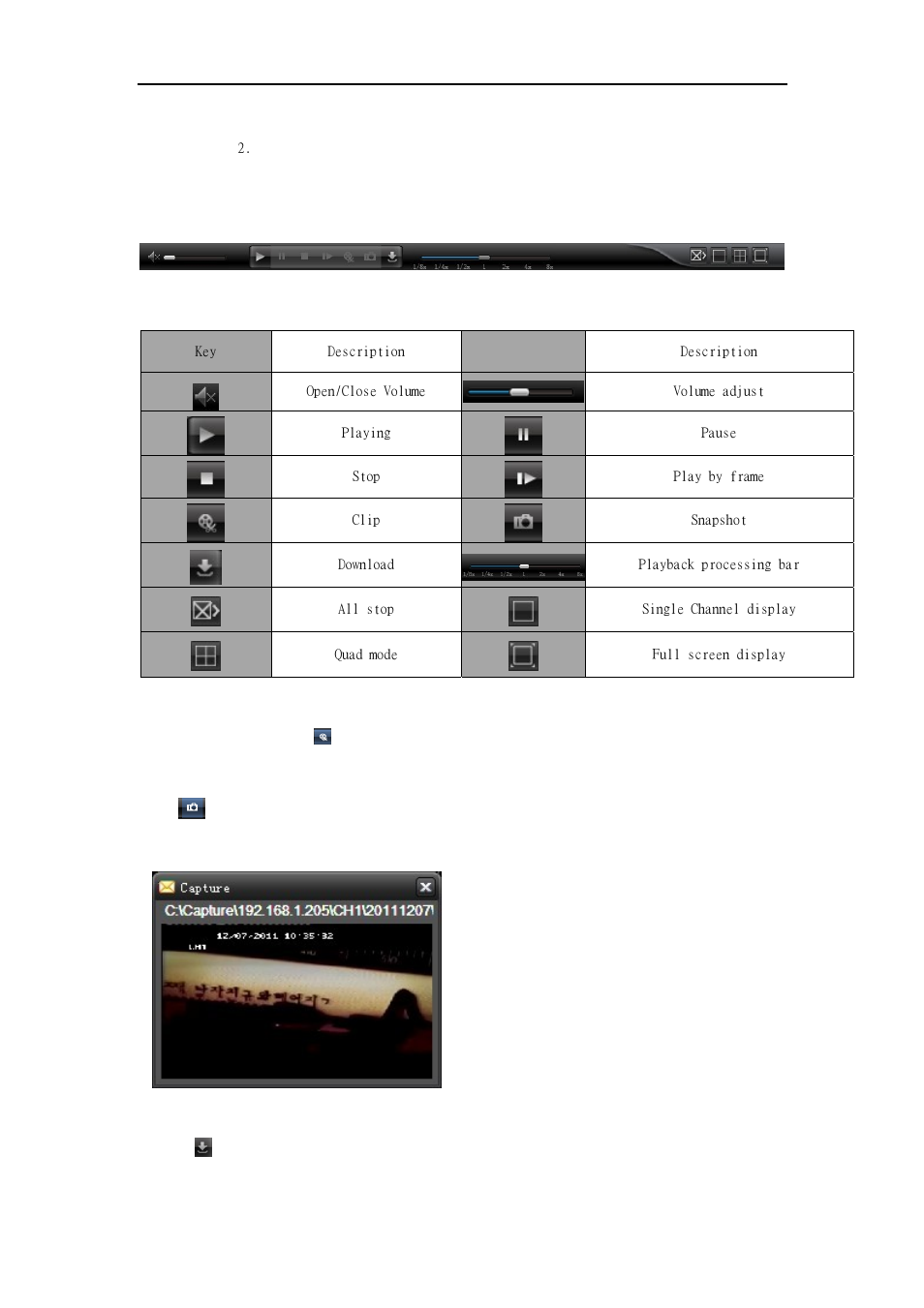 2 playback control | Bolide Dvr Client User Manual | Page 26 / 45