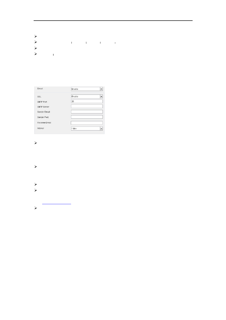 3 email | Bolide Dvr Client User Manual | Page 33 / 45