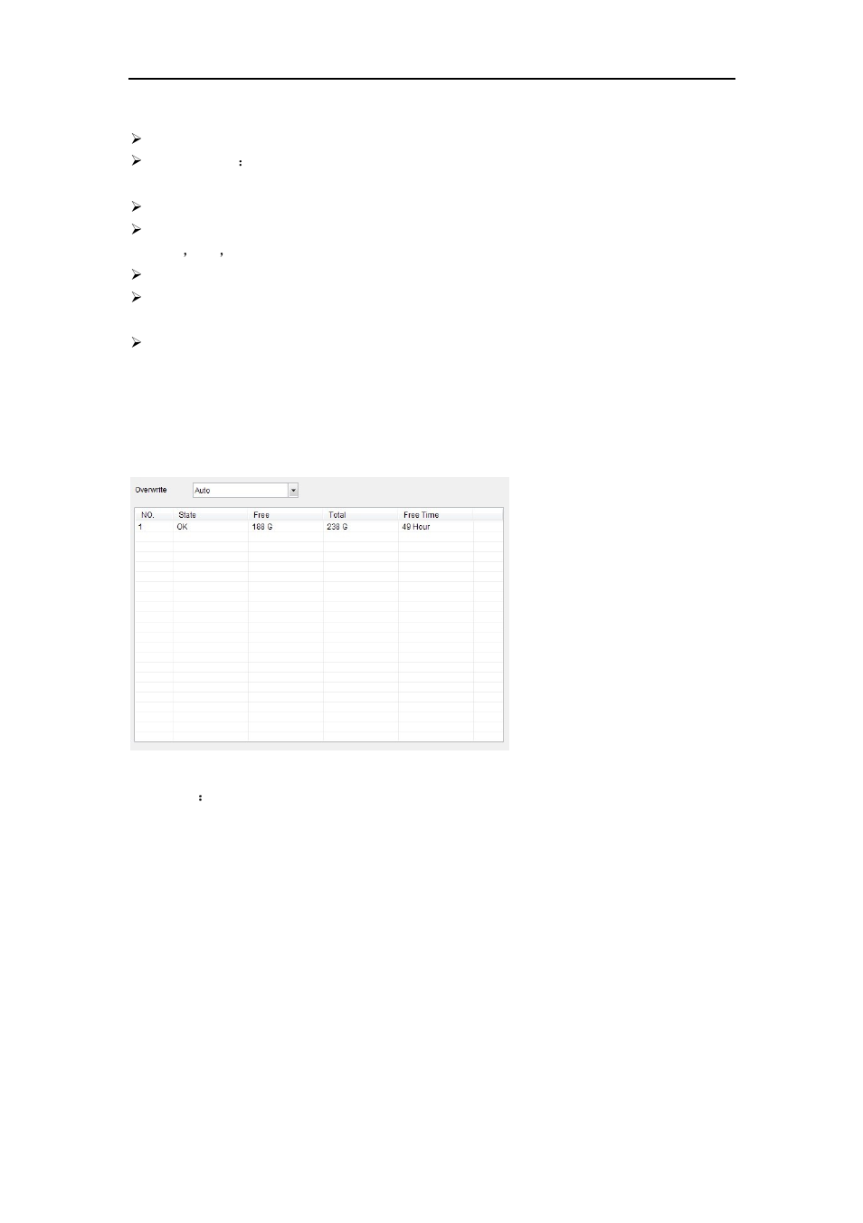 5 device 7.5.1 hdd information | Bolide Dvr Client User Manual | Page 37 / 45