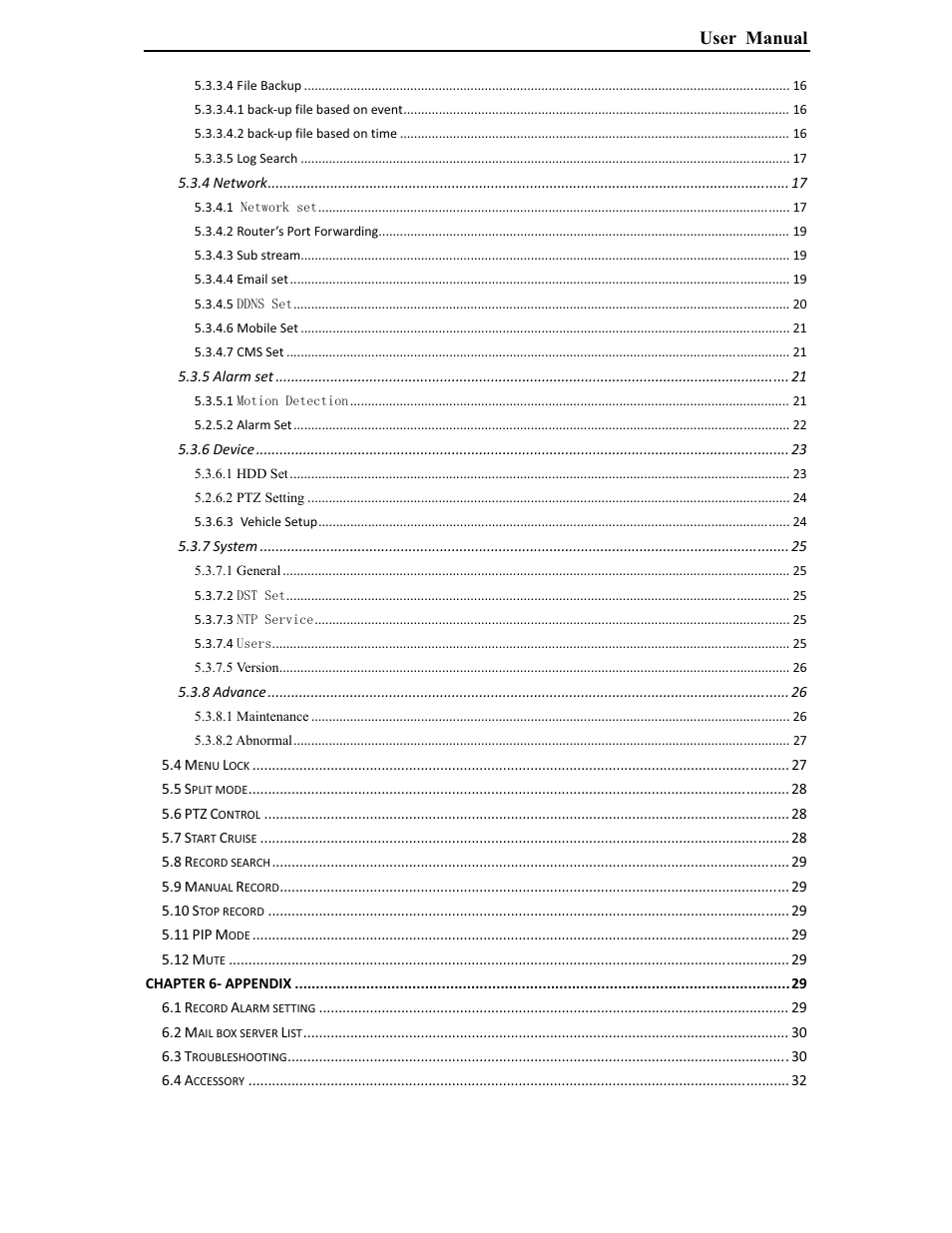 User manual | Bolide SVR9000DMOB_W User Manual | Page 3 / 37