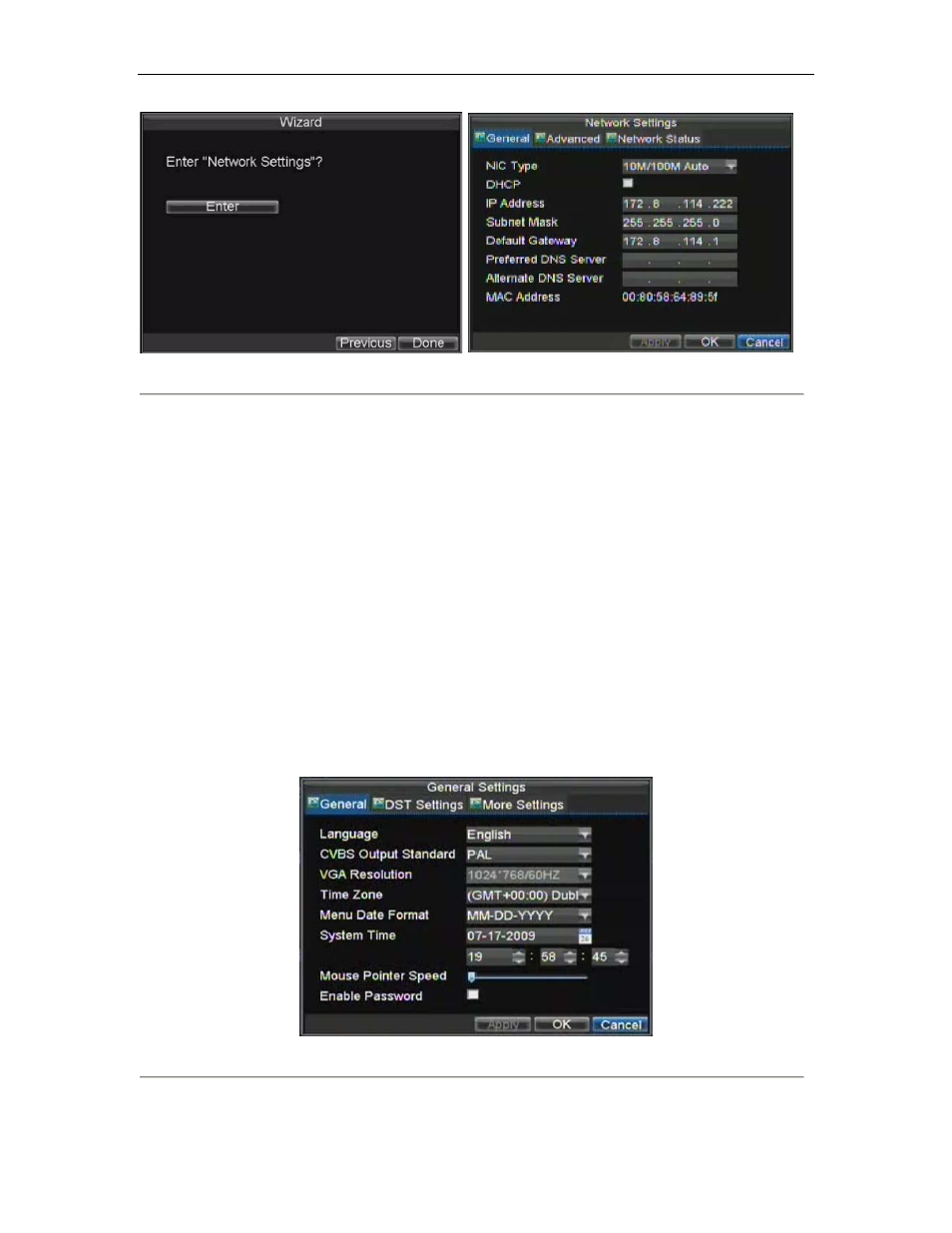 Setting date & time | Bolide SVR8000s User Manual | Page 21 / 97