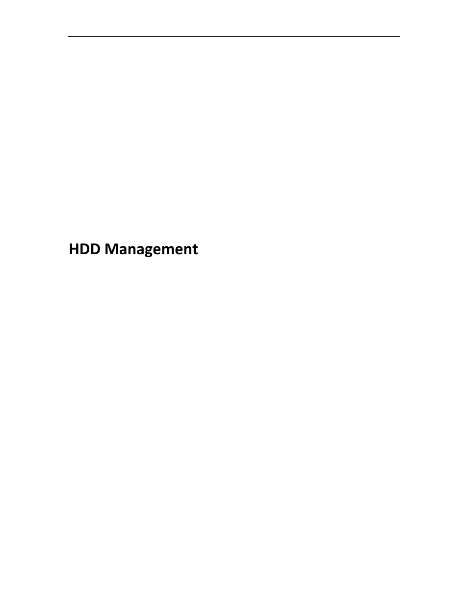 C h a p t e r 1 1, Hdd management | Bolide SVR8000s User Manual | Page 77 / 97