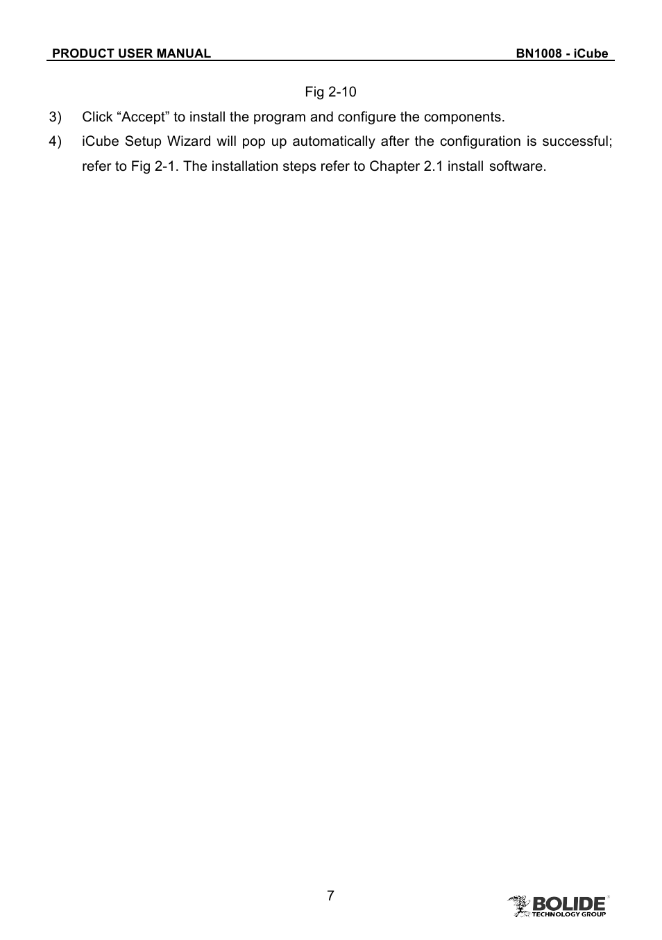 Bolide BN1008 - iCube User Manual | Page 11 / 66