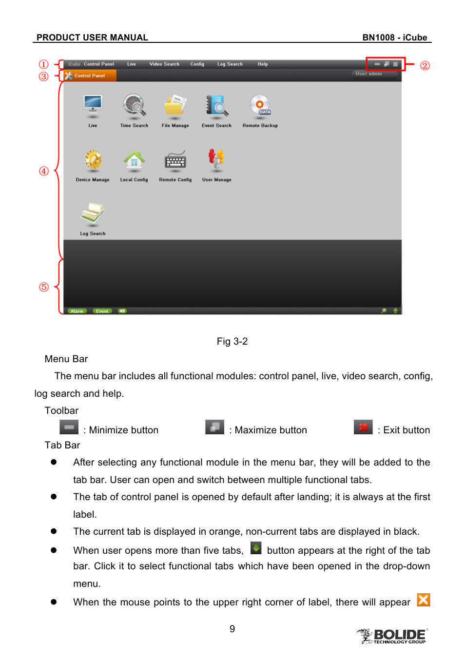 Bolide BN1008 - iCube User Manual | Page 13 / 66