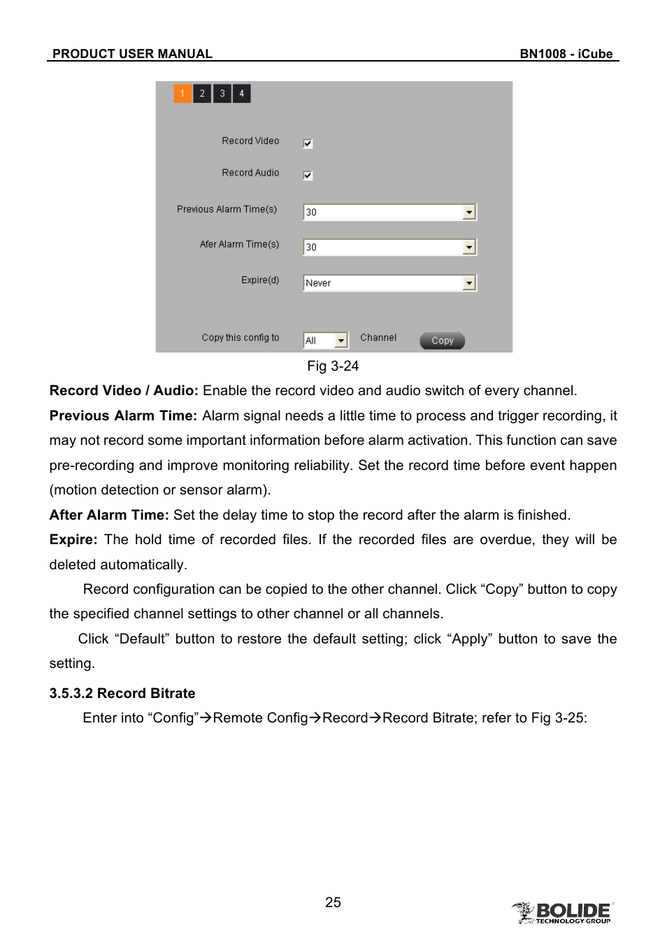 Bolide BN1008 - iCube User Manual | Page 29 / 66