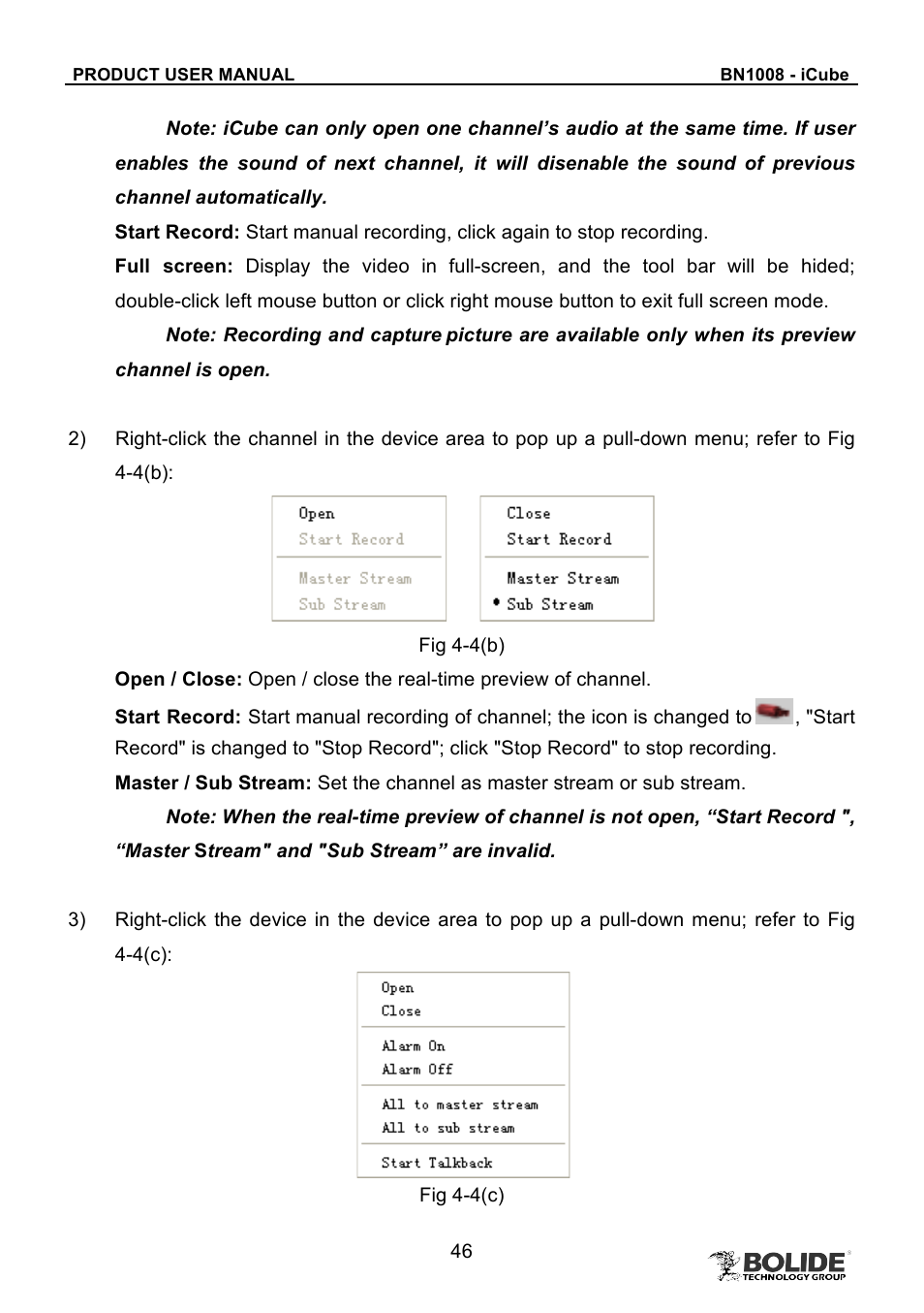 Bolide BN1008 - iCube User Manual | Page 50 / 66
