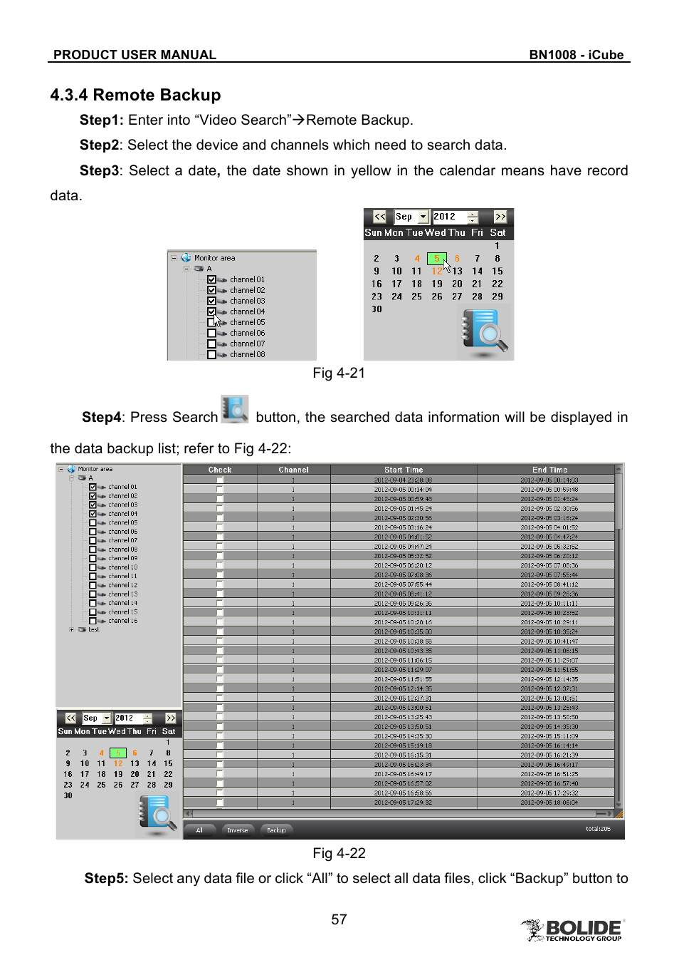 Bolide BN1008 - iCube User Manual | Page 61 / 66