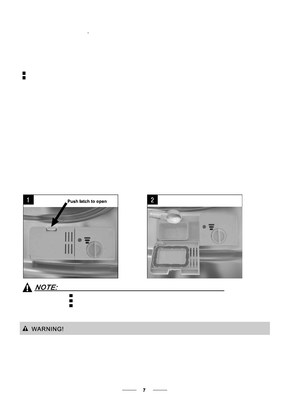 Amount of detergent to use | Bompani BOLT945/E User Manual | Page 10 / 30