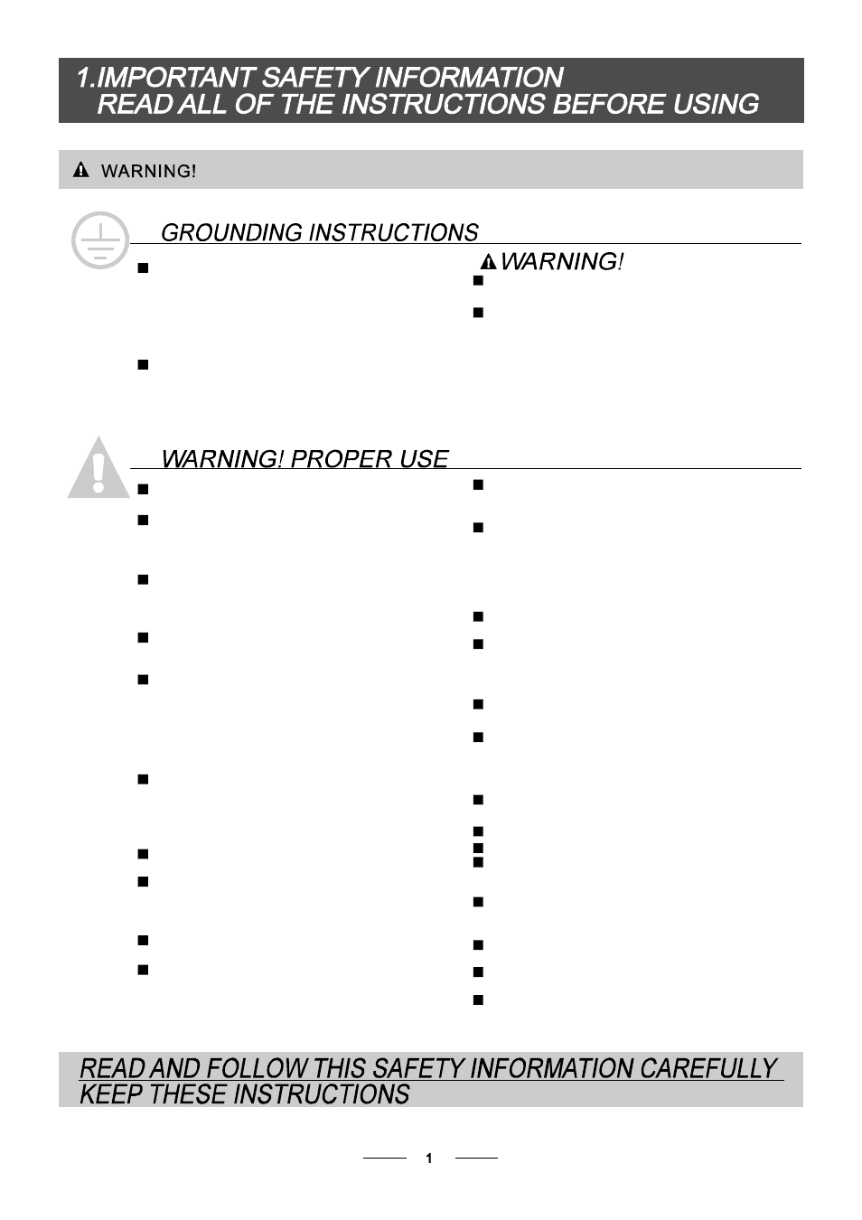 Bompani BOLT945/E User Manual | Page 4 / 30