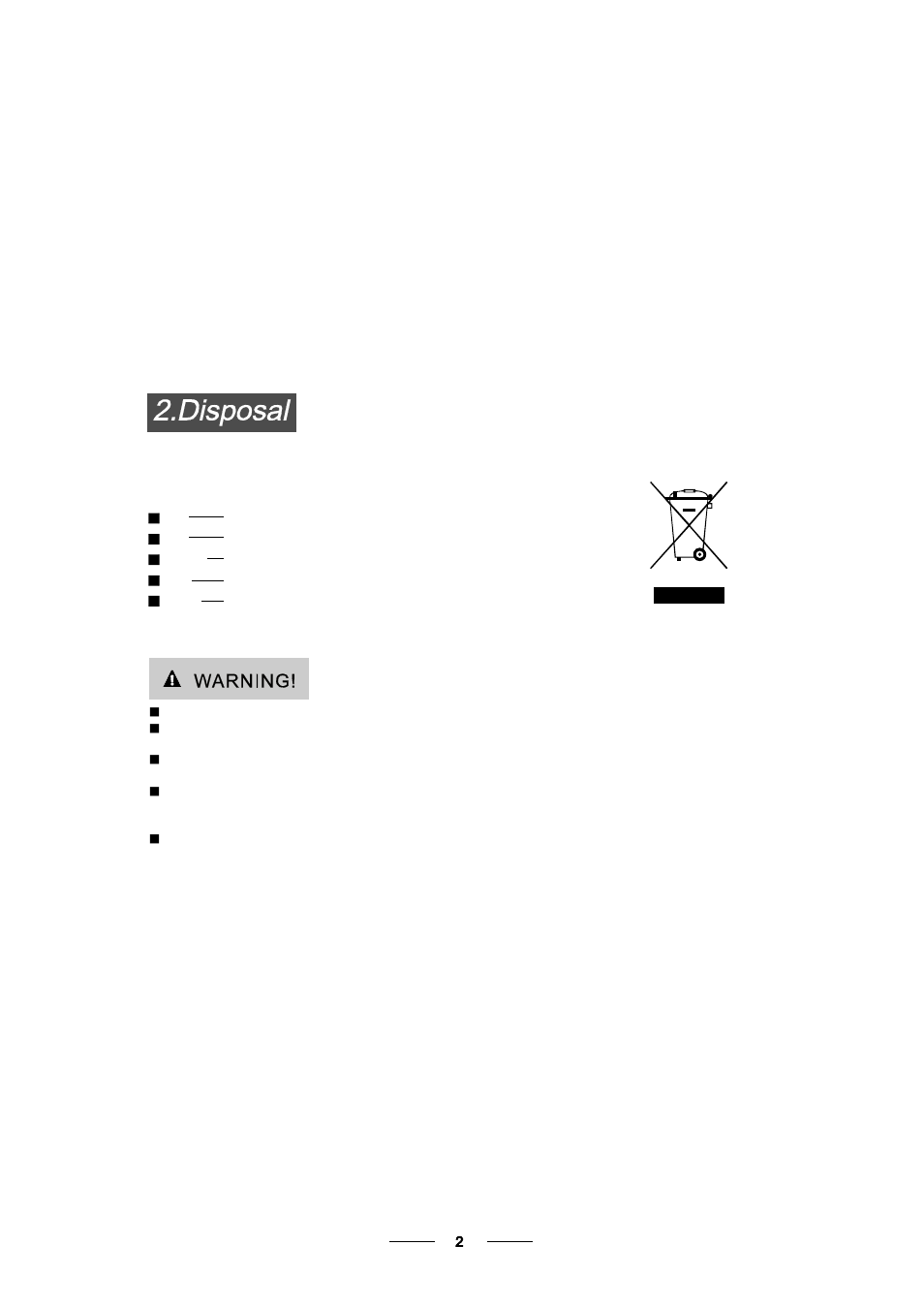 Bompani BOLT945/E User Manual | Page 5 / 30