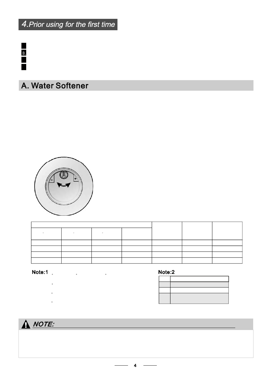 Adjusting salt consumption | Bompani BOLT945/E User Manual | Page 7 / 30