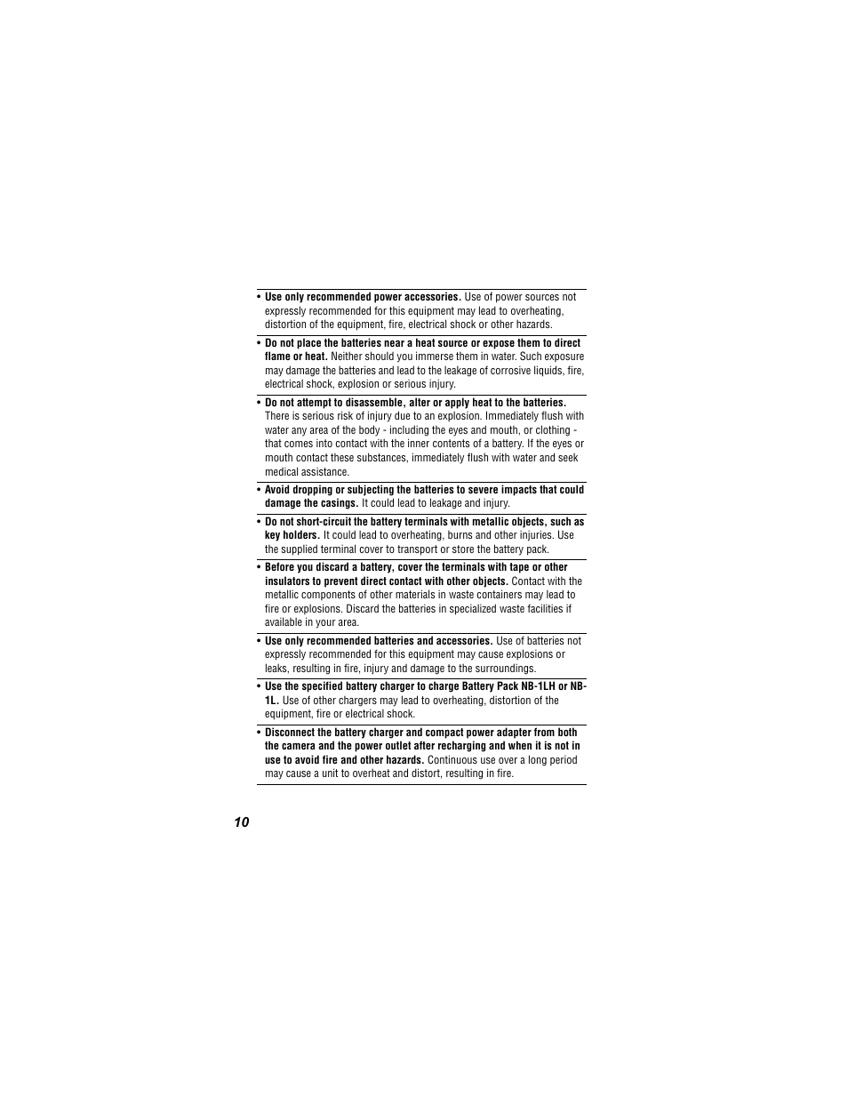 Canon 430 User Manual | Page 12 / 164