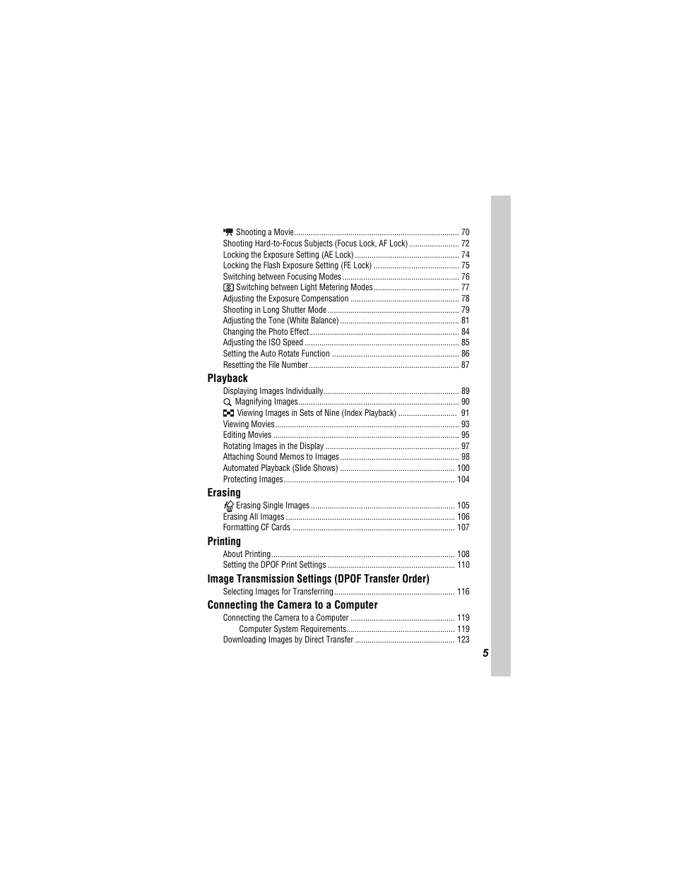 Canon 430 User Manual | Page 7 / 164