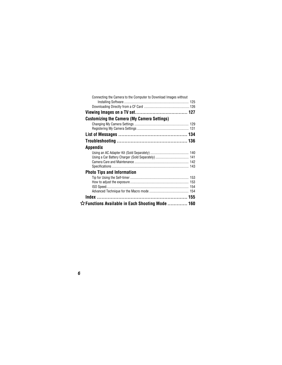 Canon 430 User Manual | Page 8 / 164