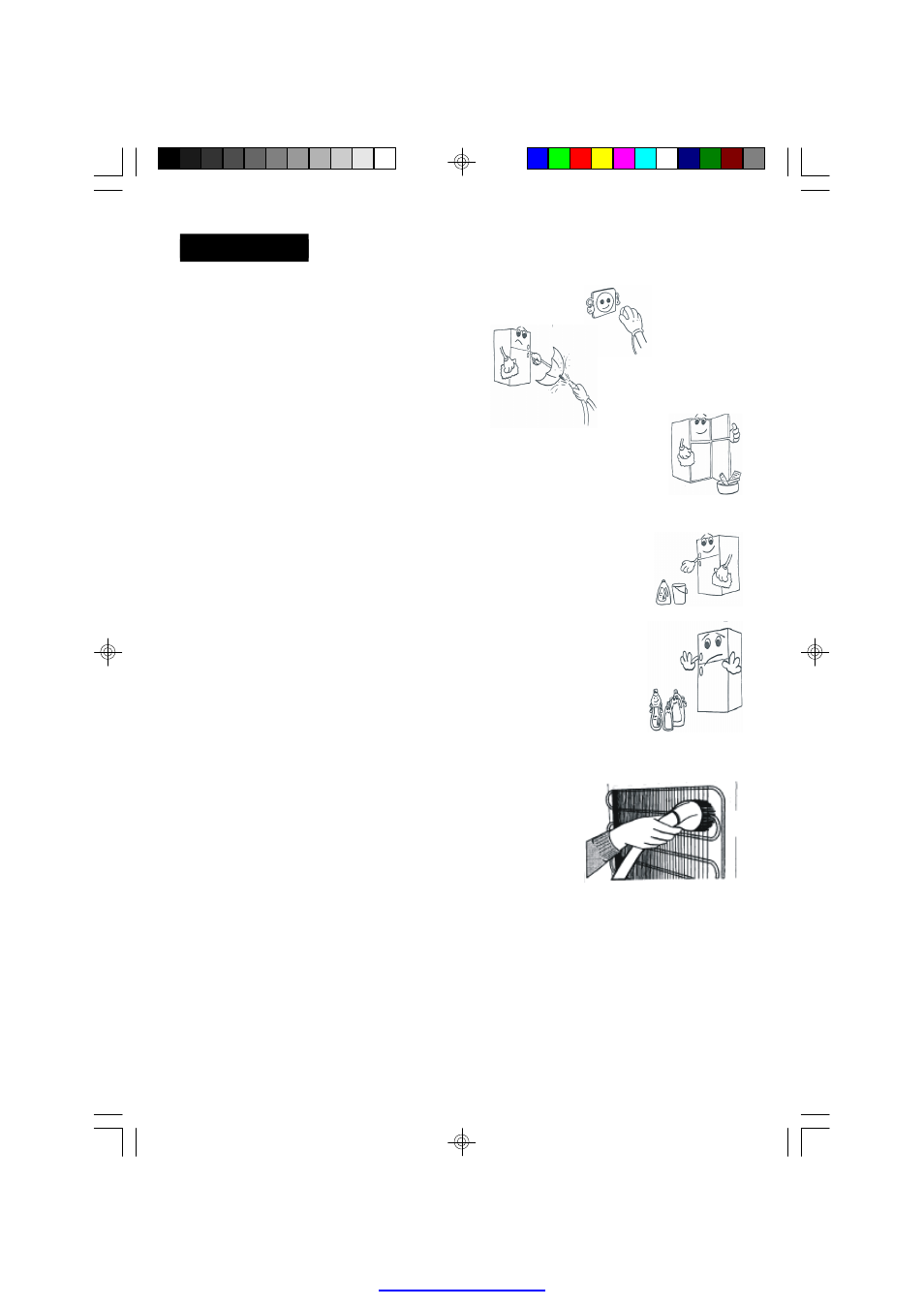 Chapter 4. cleaning and maintenance | Bompani BOK34 User Manual | Page 14 / 60